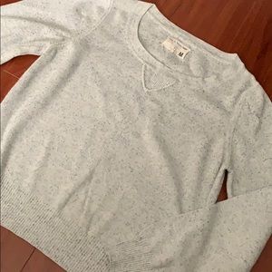 Rag and Bone speckled grey sweater